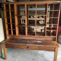 Solid Oak Cabinet