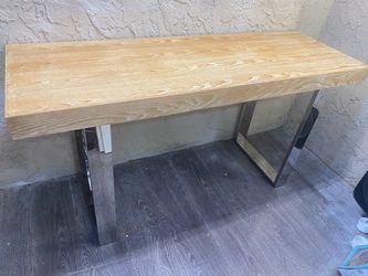 Office Console Table - Real Wood - Office Entry -  Local Delivery for a Fee - See My Items😀