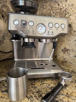 Breville BES870XL Barista Express Espresso Machine, Brushed Stainless Steel