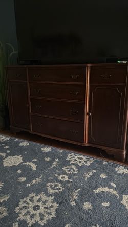 Solid wood buffet
