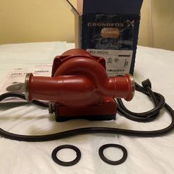 Grundfos (contact info removed)6 Up 15-29su/Lc 1-speed Stainless Steel Circulator Pump, 115v, 0.121 Hp