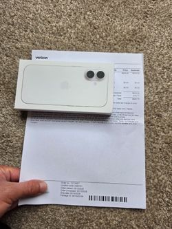 New iphone 17 white color 256gb
