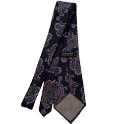 Dior Necktie Navy Paisley