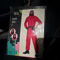 Squid Game Guard Halloween Costume Adult SM/MD