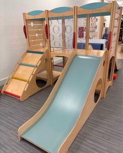 CedarWorks Large Indoor Playset / Commercial Play Equipment