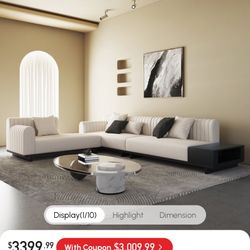 The section sofa cotton 