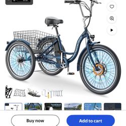 Bicicleta Electrica 3 Ruedas