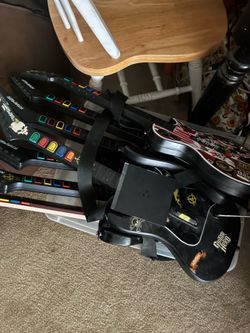 Guitar hero guitars