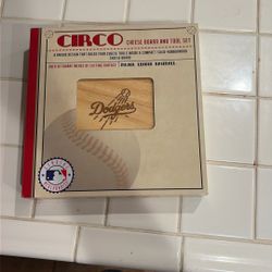 Dodgers Cheese Board And Tool Set