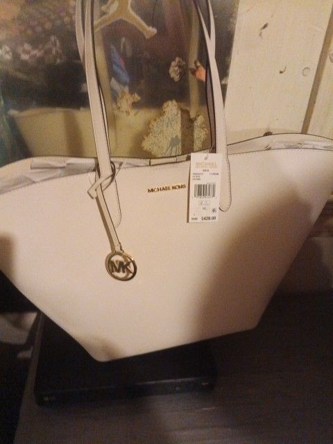 2 Michael Kors Birch Large Totes