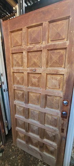 # puerta 36 x81 de caoba