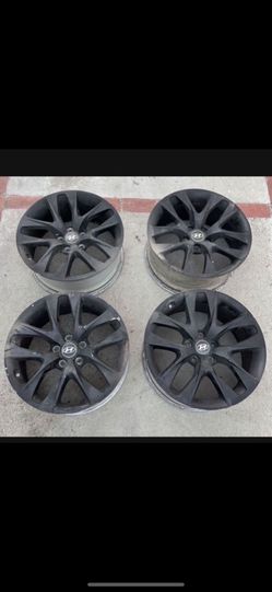 4 - 18x8 5x114.3 5x4.5 Stock Hyundai Tiburon Sonata Elantra Nissan 350z 370z Maxima G35 G37 Altima Civic Accord Wheels Rims Only!!
