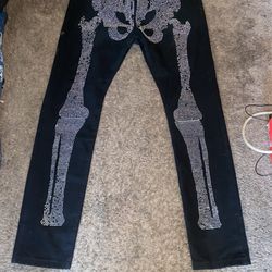 MMNL SKELETON PANTS 