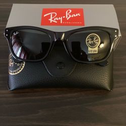 New RayBan Burbank Sunglasses With Original RayBan Packaging 