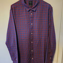 RVCA Men's Button Up XL