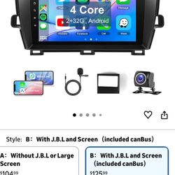 Leadfan Android Car Radio for Toyota Prius 2010-2015 Stereo Upgrade Compatiable with JBL Apple CarPlay Android Auto, 9 Inch Touch Screen with Bluetoot