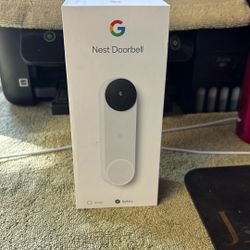 2024 Google Nest Doorbell- Factory Sealed. 