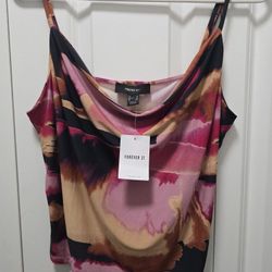 Women's Forever 21+ Flirty Cami Top Size 1X