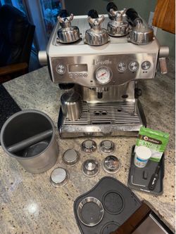 Breville Dual Boiler and accessories