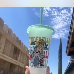 Disney Theme Color Changing Cups 