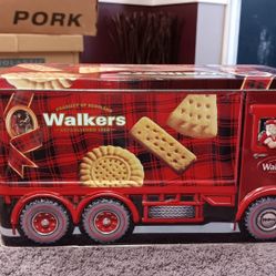 TIN WALKERS SHORTBREAD DELIVERY TRUCK 23X13X12CM CLASSIC BISCUITS