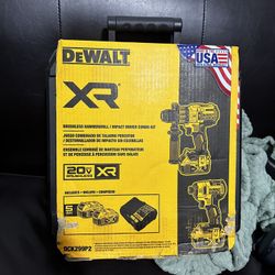 Dewalt Drill And Impact Set