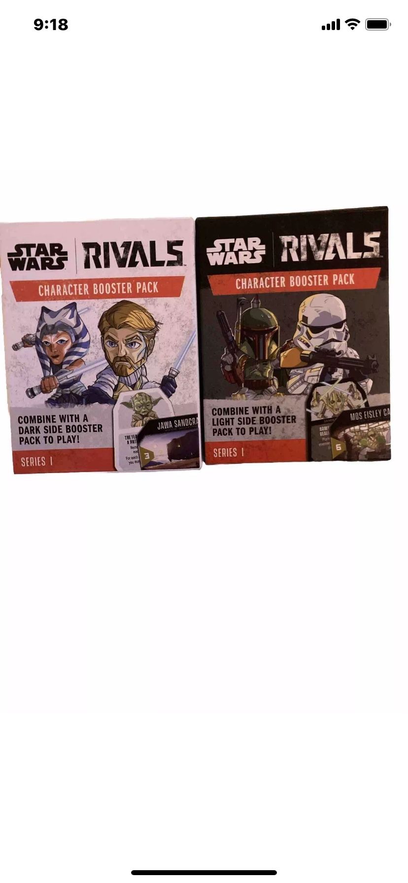 FUNKO STAR WARS RIVALS BOOSTER PACK