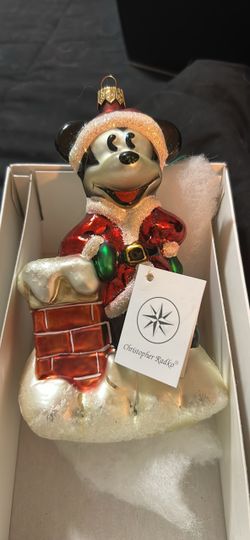 Christopher Radko Santa Mickey