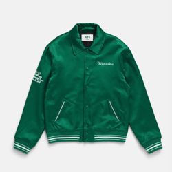 A24 MAXXXINE MINX Varsity Bomber Jacket Mia X Pearl Ti West Horror - Small 