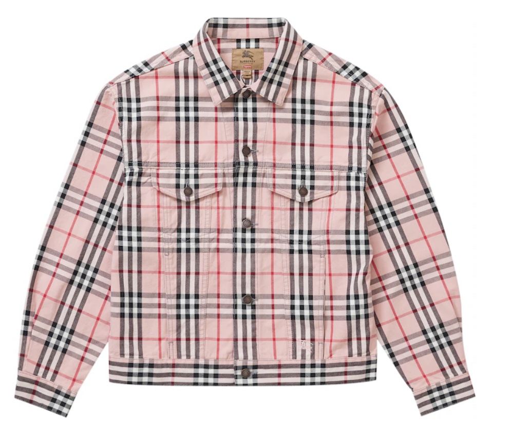 SUPREME BURBERRY JACKET