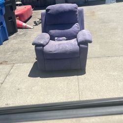 Blue Recliner
