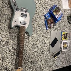 Squier Bullet Mustang Sonic Gray Electric Guitar