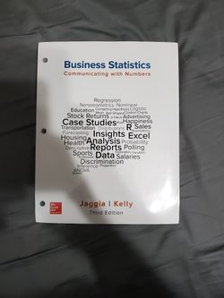 Business Statistics : Communicating with Numbers 3rd Edition by Jaggia/Kelly Looseleaf Book