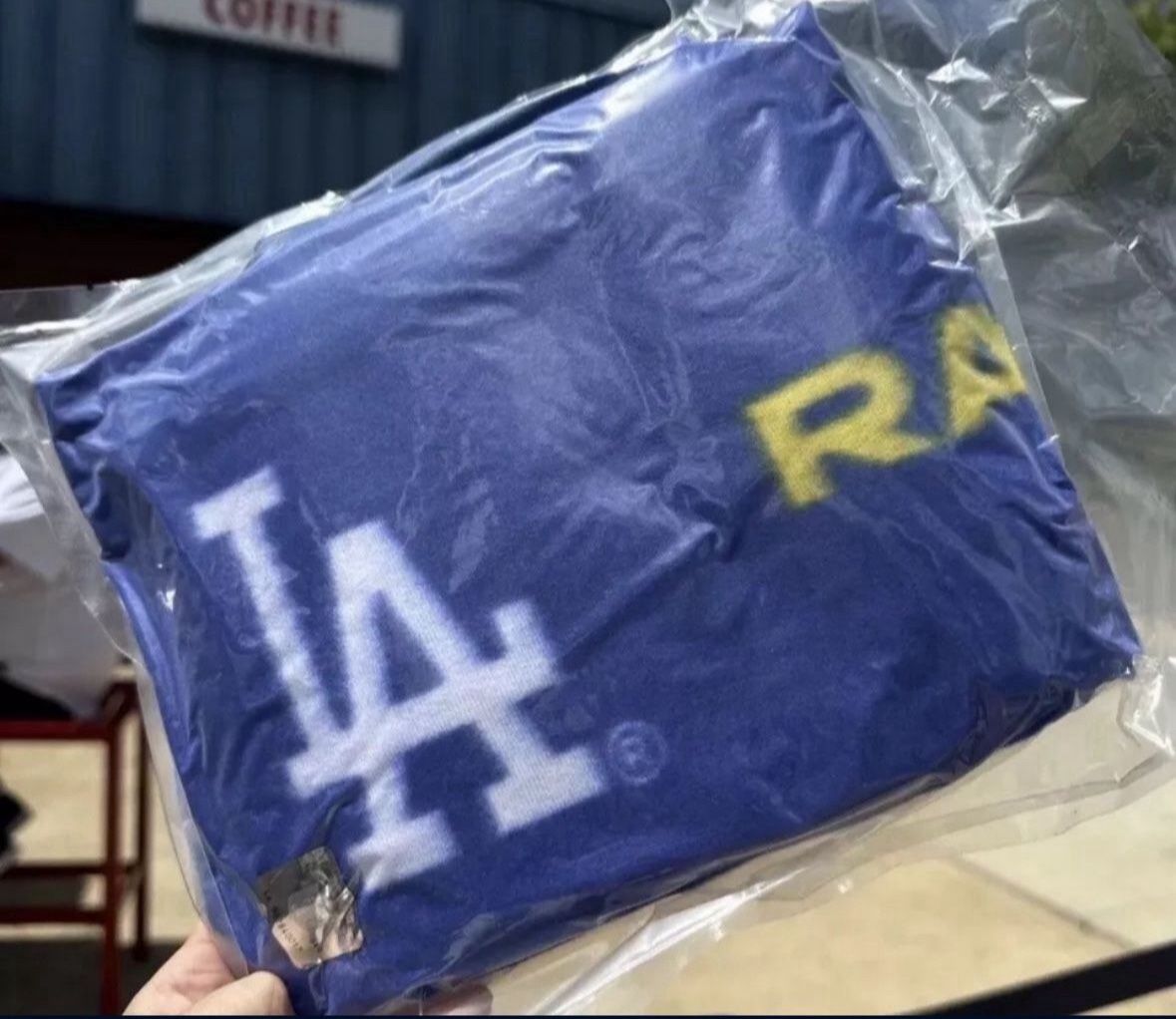 Los Angeles Dodgers/ Rams Sga Blanket 9-3-2023 🔥