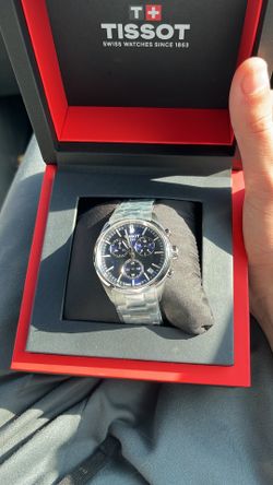 Tissot Chrono classic blue dial Watch