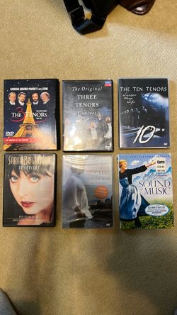 Lot of 6 Classical Music DVDs
