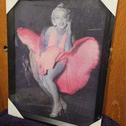 Marilyn Monroe Hologram Wall Art