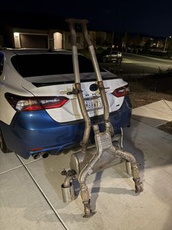 Nissan 370z Oem Nismo Exhaust Setup