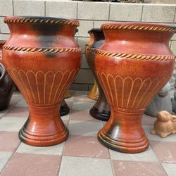 New Flower Pots Made Out Of Clay Perfect Gift 🎁 