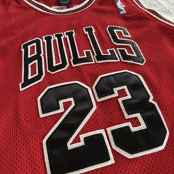 Authentic Nike Chicago Bulls Michael Jordan Jersey Sz Large 50 
