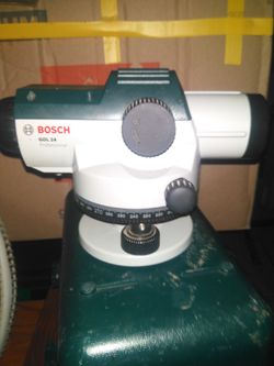 Bosch GOL 24 Automatic Optical Levels With Case In Excellent Working Condition 