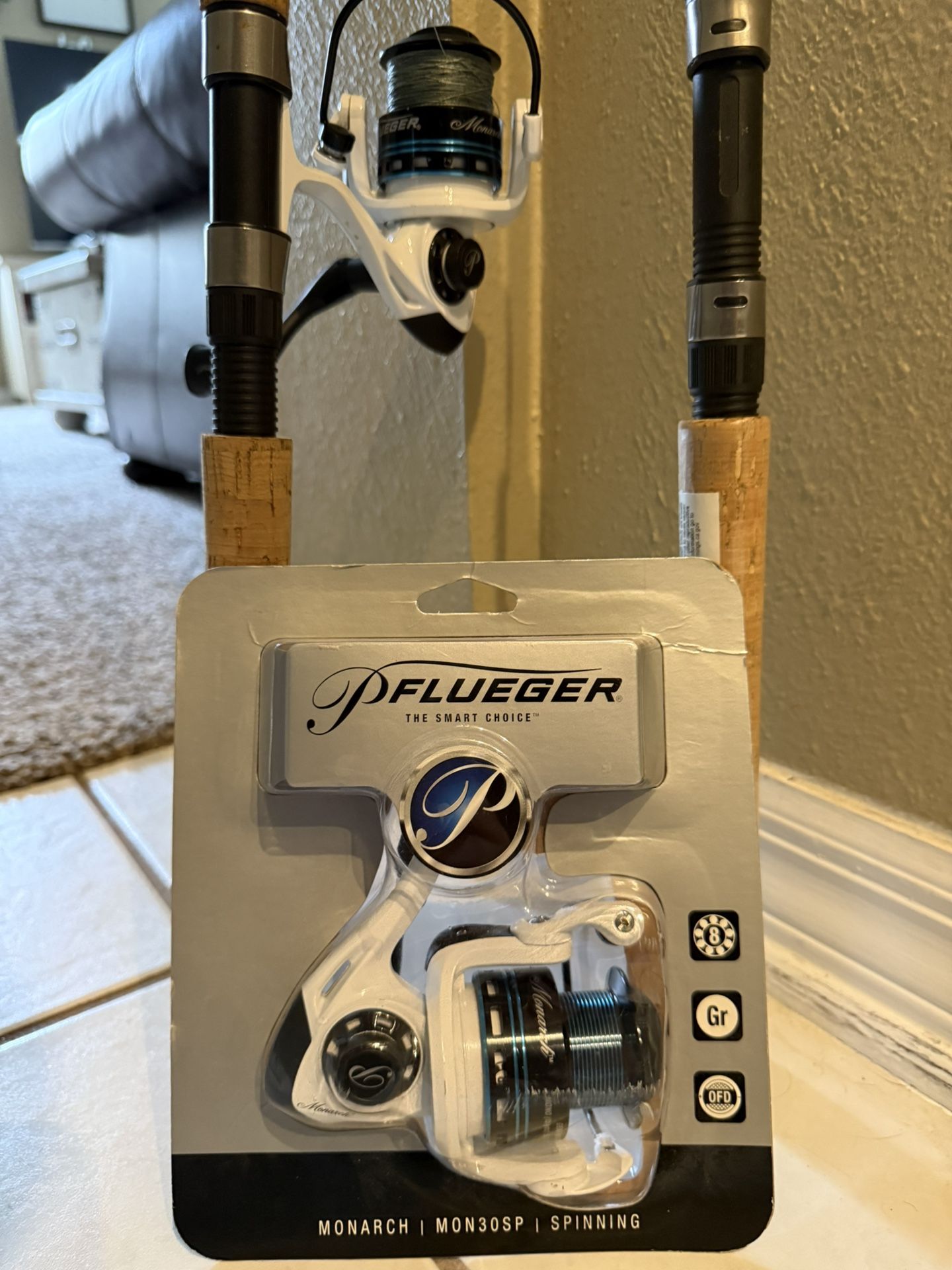 2 Fishing Rods And Reels