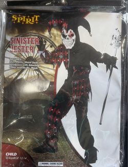 Boys clown costume