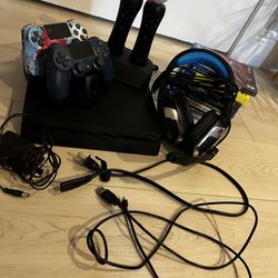 PS4 Barely Used With Games And Controllers