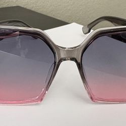Gradient Pink/Grey Sunglasses 