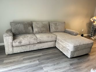 (ANY COLOR) Brand New Super Comfy Corduroy Sectional