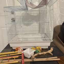 Bird Cage W/ all Accessories 