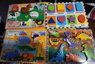 Melissa and Doug puzzles