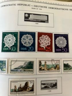 German democratic Republic collection of 33 postage stamps issued 1966 🇩🇪 German democratic republic collection of 33 postage stamps issued 1966