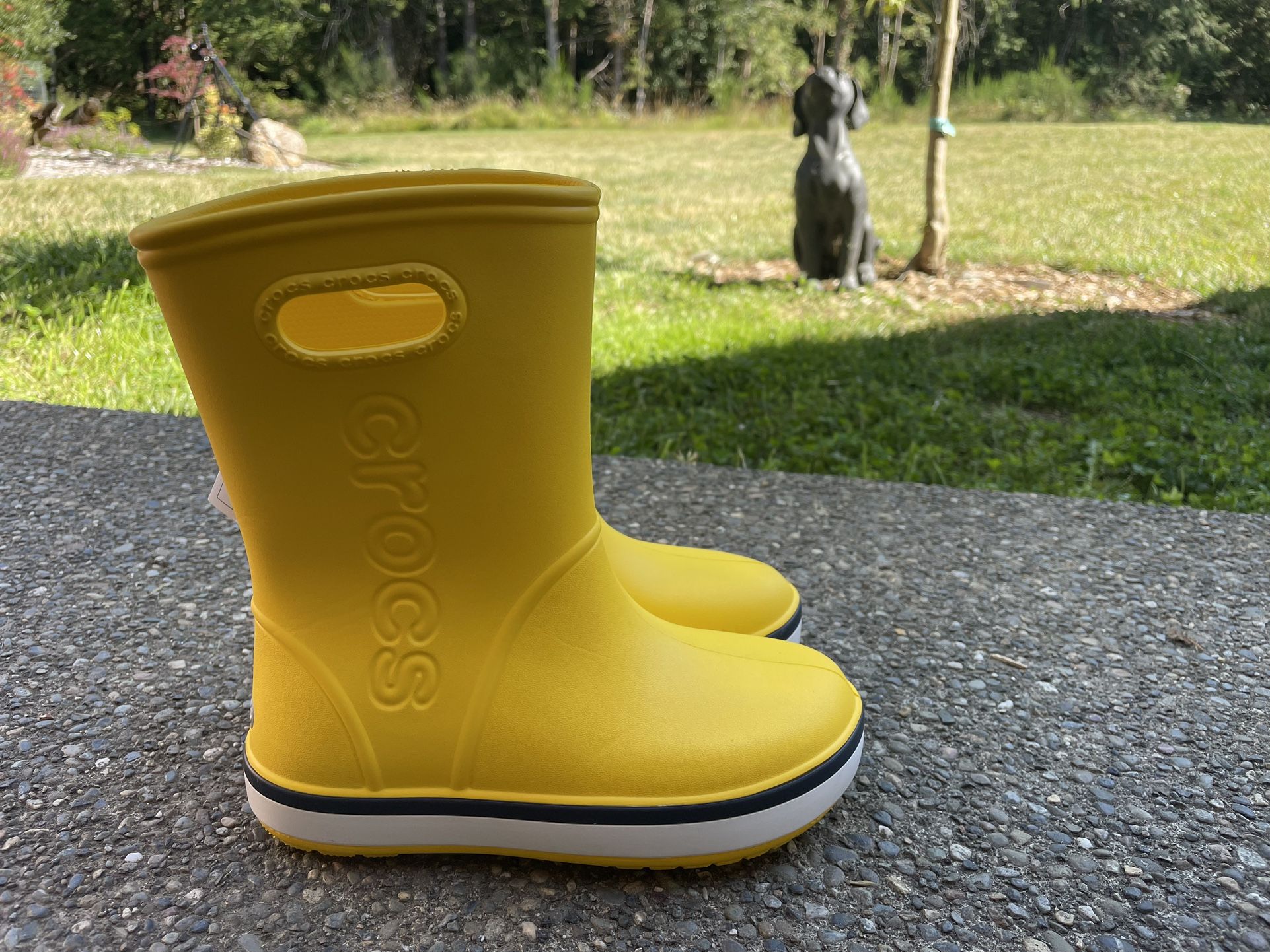 Banded Crocs Boots Sz J2 (Kids)